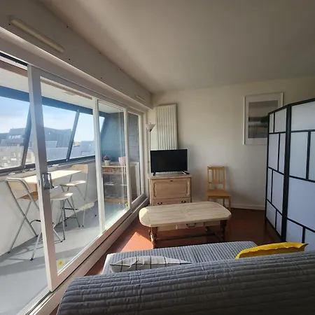 דירה Grand 40m² Avec Coin Nuit, Vue Et Port, Parking Prive - Fr-1-746-29 קורסיי-סור-מר