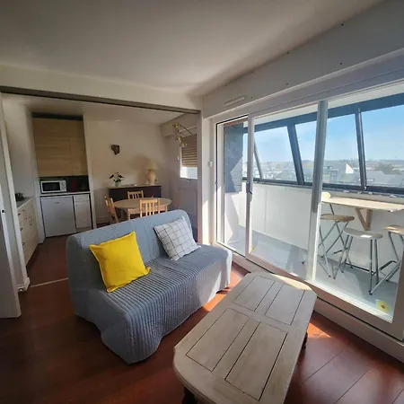 Appartement Grand 40m² Avec Coin Nuit, Vue Et Port, Parking Privé - Fr-1-746-29 *